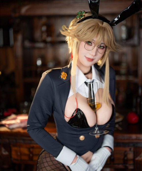 星澜想来杯珍珠奶茶-Nikke胜利女神-爱德·特务兔女郎[71P+4V]