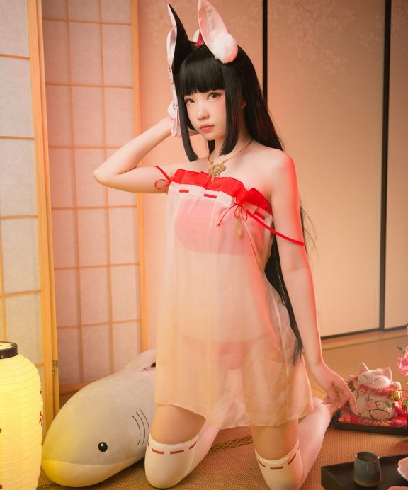妖少youichi-碧蓝航线-长门睡衣[9P]