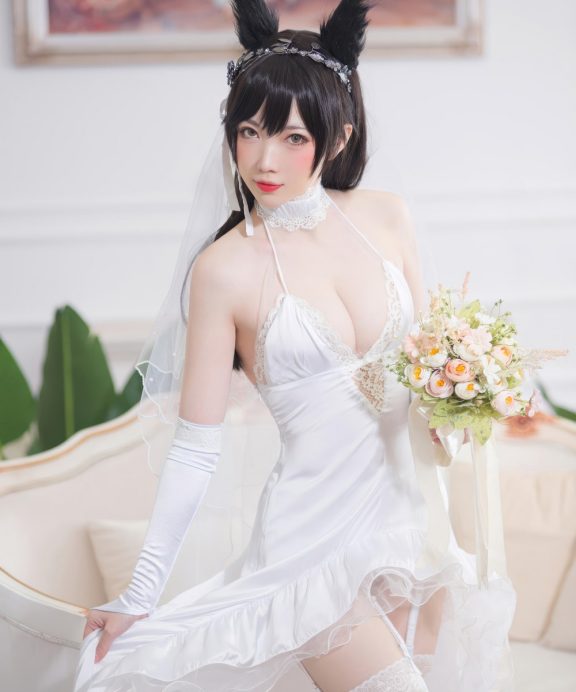 妖少youichi-碧蓝航线-爱宕婚纱[15P]