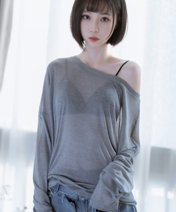 许岚LAN-半透毛衣[40P]