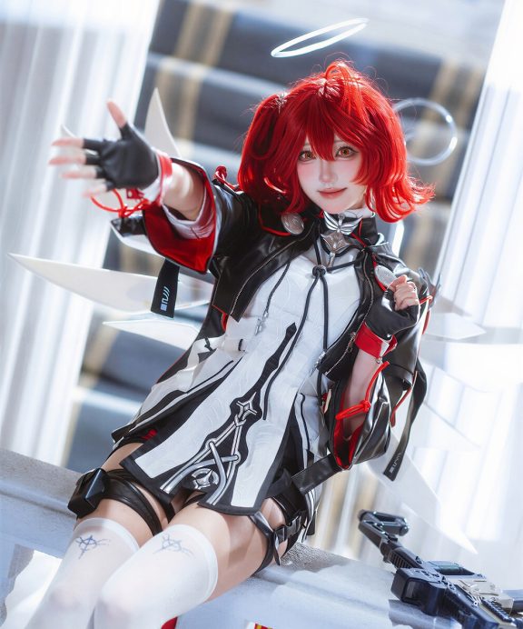 瓜希酱-明日方舟-新约能天使[15P]