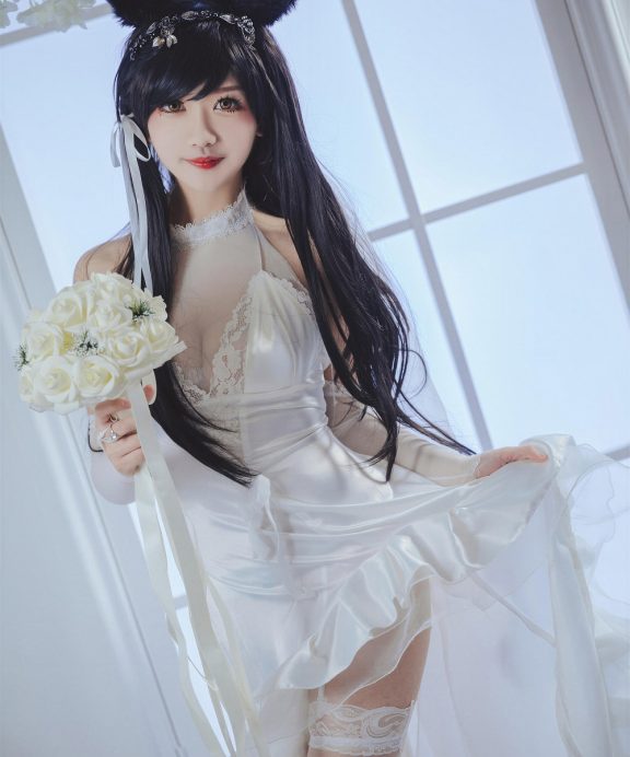 源纱希喵喵喵-碧蓝航线-爱宕花嫁[26P]