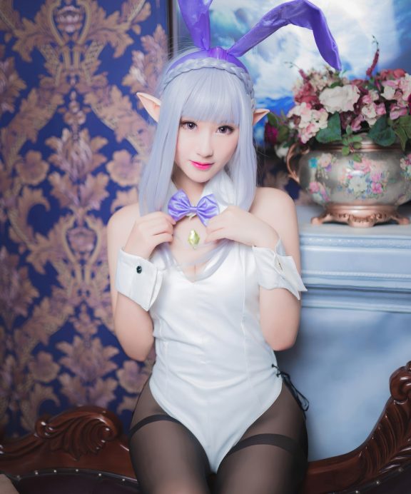 羽生三未-从零开始的异世界生活-艾米莉亚兔女郎[22P]