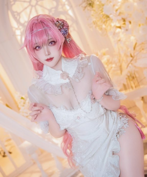 Natsuko夏夏子-Nikke胜利女神-桃乐丝旗袍[78P]