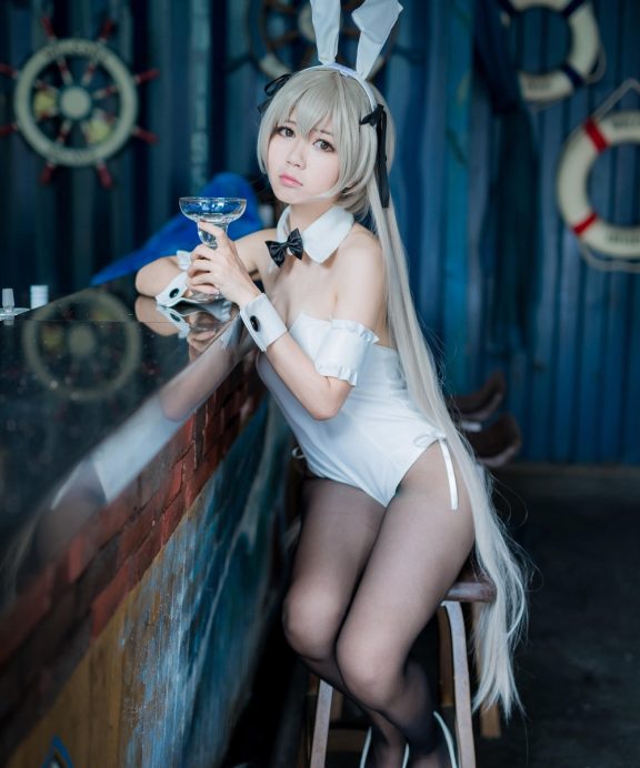 白金Saki-缘之空-春日野穹兔女郎[13P]