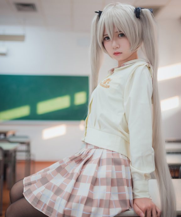 白金Saki-缘之空-春日野穹校服[14P]
