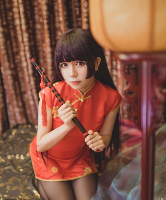 白金Saki-我的妹妹哪有这么可爱-五更琉璃旗袍[9P]