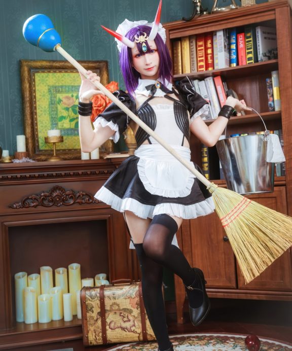 贝儿酱Miki-FGO-酒吞童子女仆[26P]