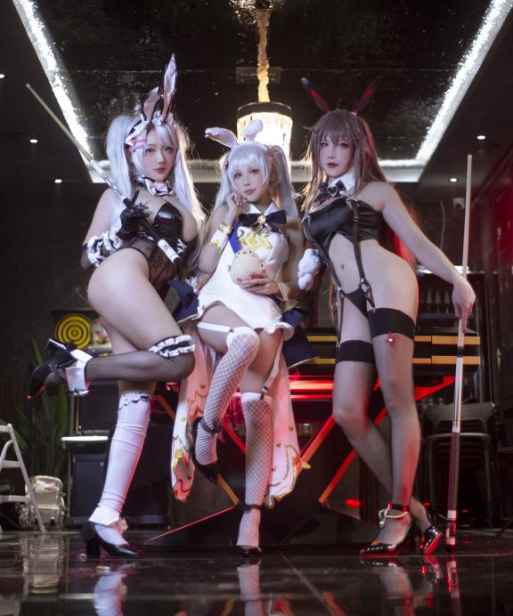 刺青Poi&隼隼子&Sakana阿鱼-海因里希&阿布鲁奇公爵&英勇荷官兔女郎[32P]