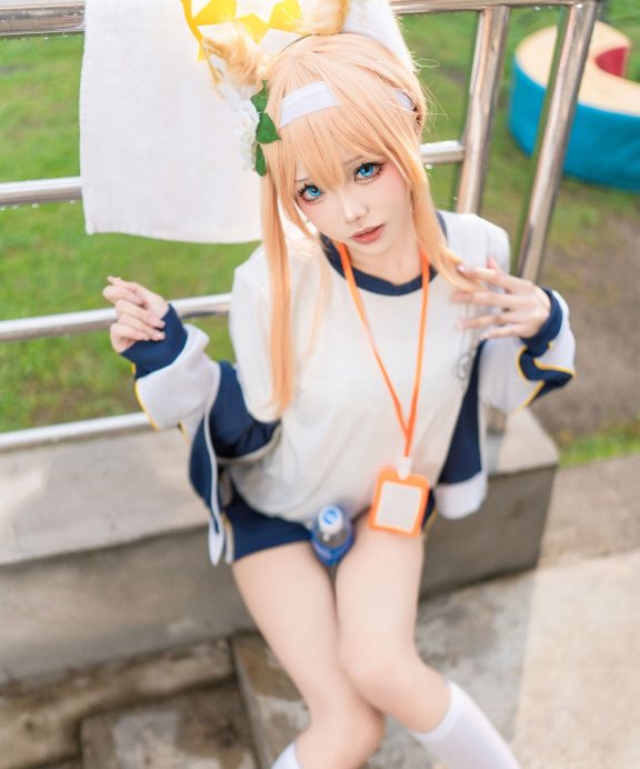 艾西Aiwest-蔚蓝档案-伊落玛丽体操服[44P]