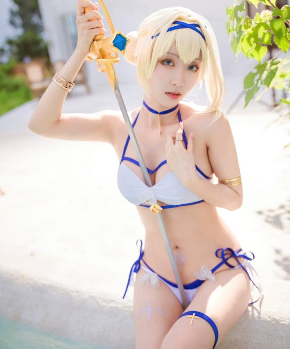 黑川-FGO-圣女贞德泳装[12P]