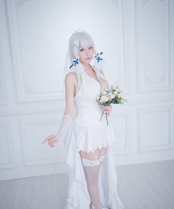 穆零Mu0-碧蓝航线-光辉婚纱[43P]