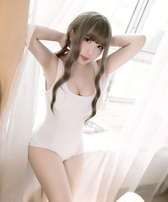 桃之啾啾-白色死库水[9P]