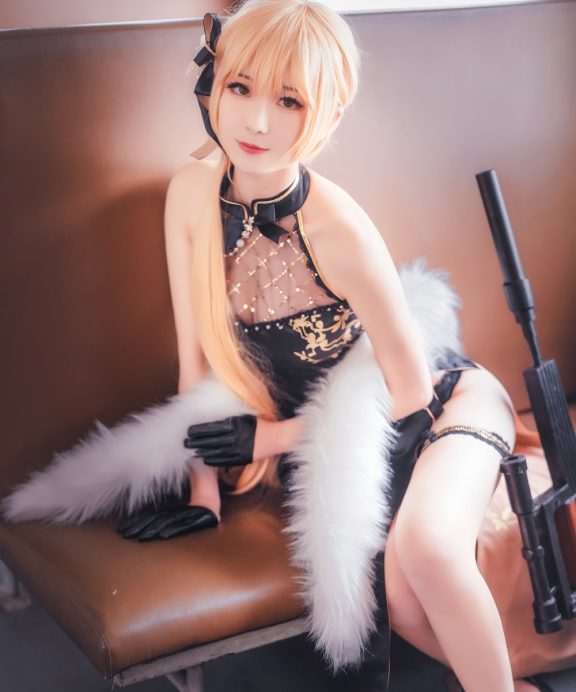 弥音音ww-少女前线-OTS14紫雨心旗袍[26P]