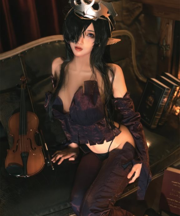 杏仁曲奇-黑兽-奥莉加精灵女王[60P]