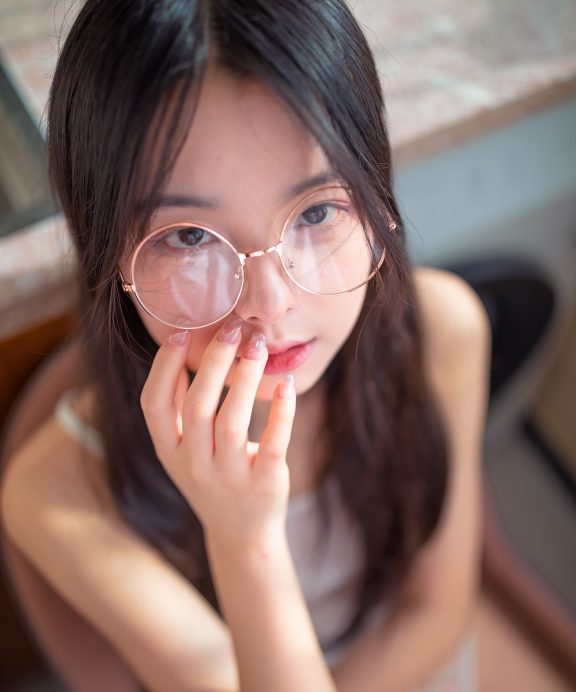 林书辞-私人定制-居家眼镜少女[53P+1V]