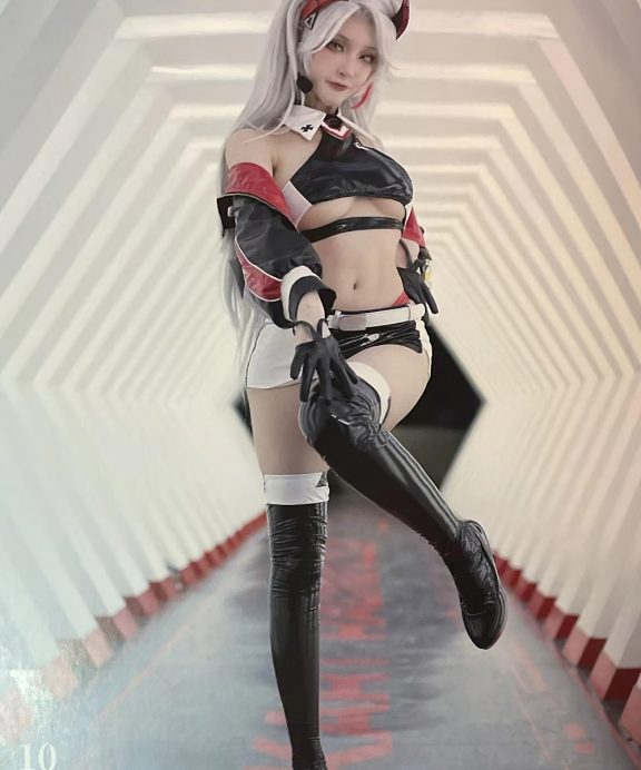 魔王大人Maou-碧蓝航线-欧根亲王赛车服[14P]