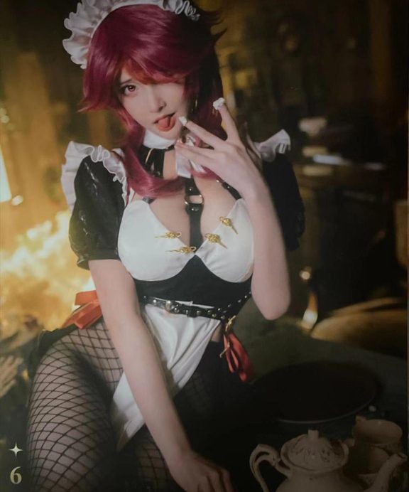 魔王大人Maou-原神-罗莎莉亚女仆[14P]