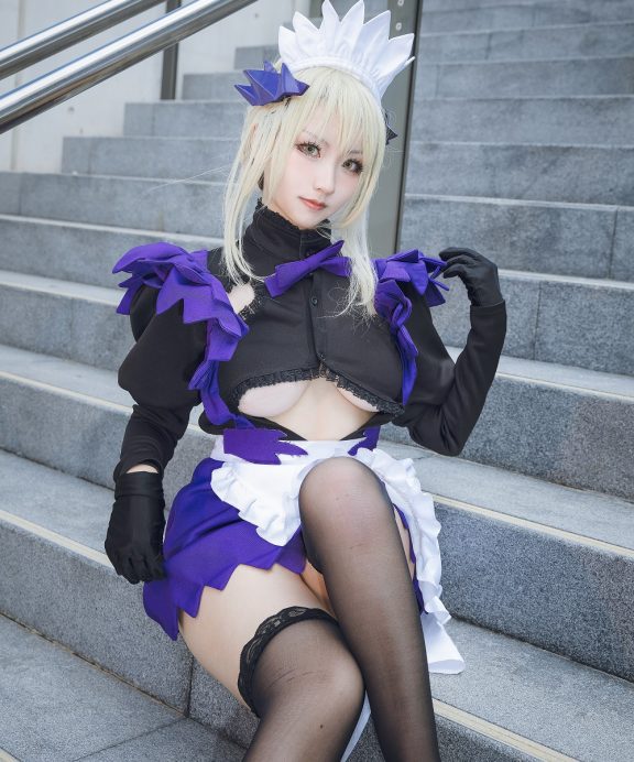 风筝筝筝w-FGO-黑枪呆场照[8P]