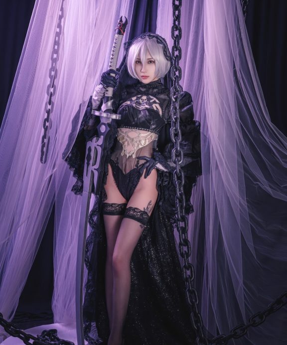 vams子-尼尔机械纪元-2B黑花嫁[27P]