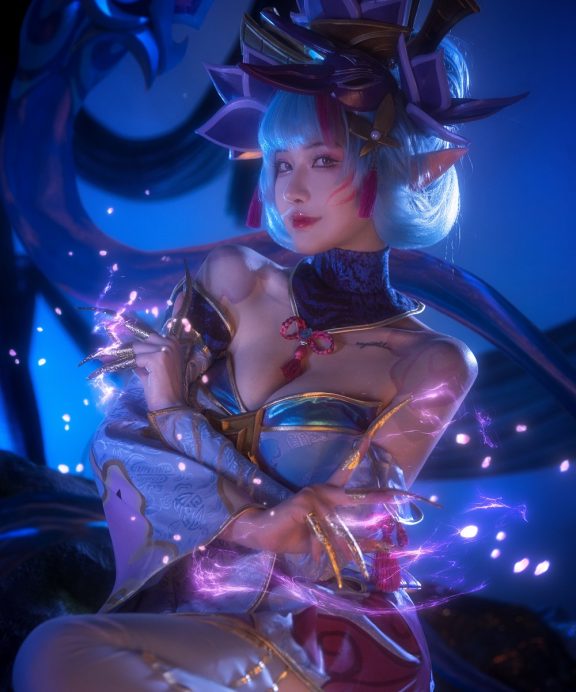 露兒大魔王-英雄联盟-伊芙琳·灵魂莲华[15P]