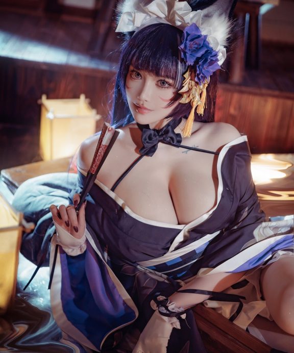 露兒大魔王-碧蓝航线-武藏和服[24P]