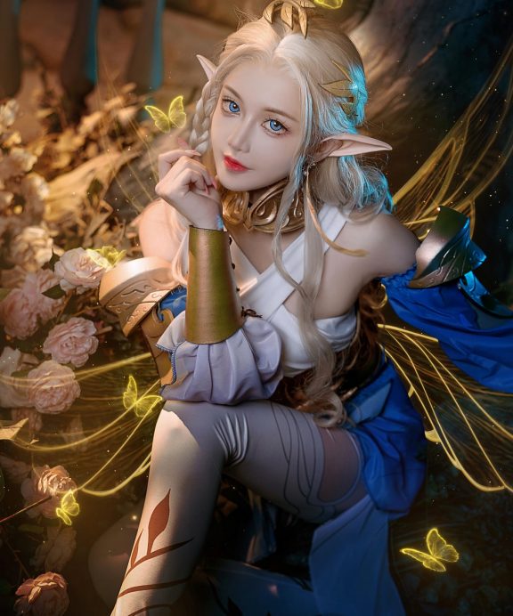 露兒大魔王-王者荣耀-艾琳[14P]