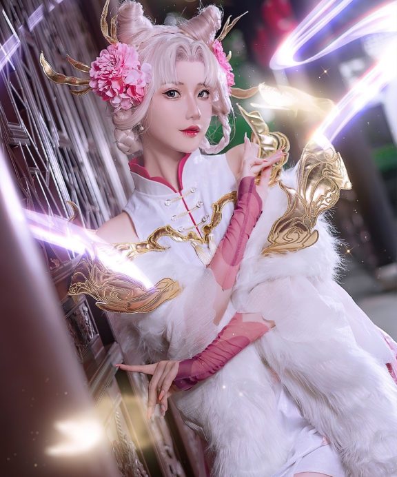 露兒大魔王-王者荣耀-嫦娥·拒霜思[17P]