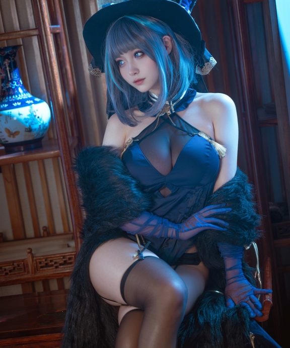 Seya狮砸-碧蓝航线-柴郡同人旗袍[12P]