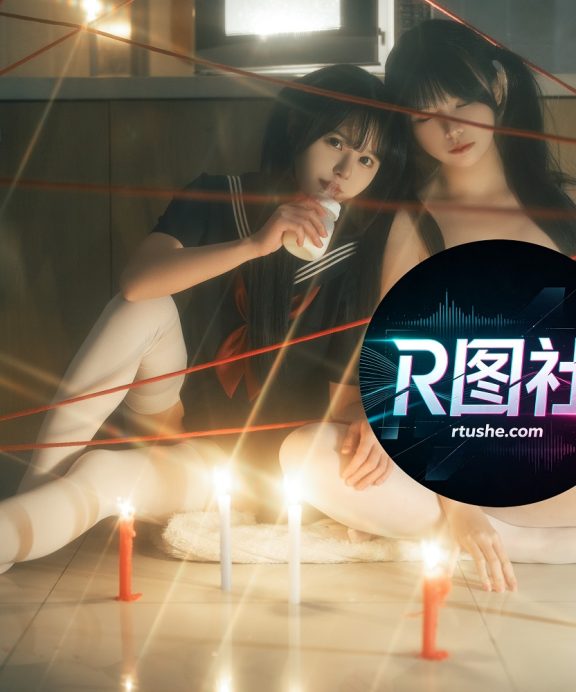 rua阮阮&小九酱-双人奶牛孕图[50P]