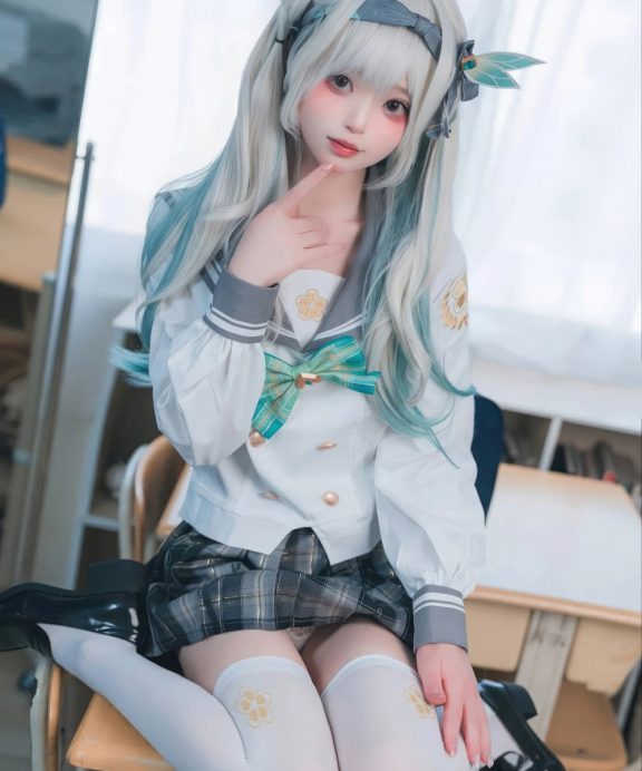 Irisuare爱莉-崩坏·星穹铁道-流萤·春日来信JK[24P]
