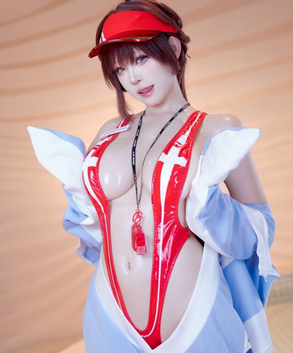 miko酱ww-Nikke胜利女神-玛律恰那泳装·海洋进修[34P]