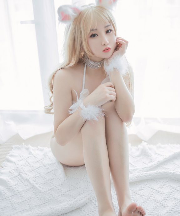 丘比美美酱-白色猫咪[12P]