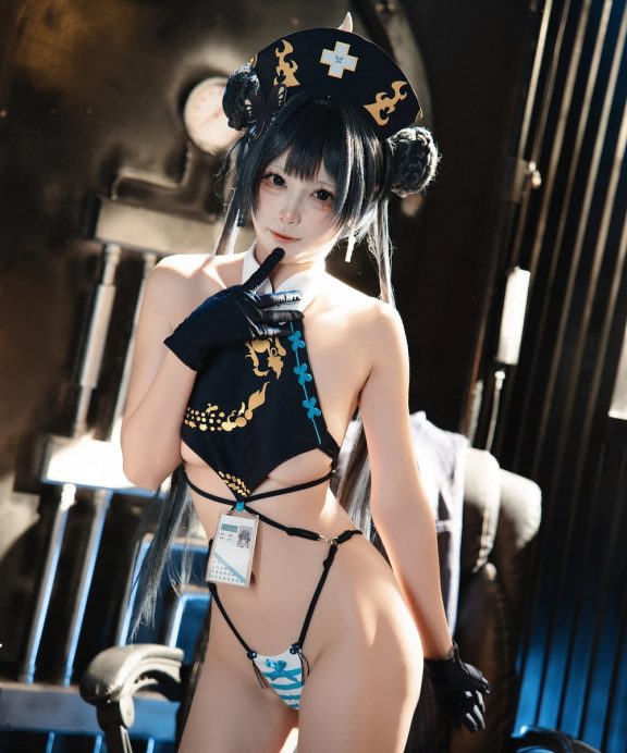 三無人型-蔚蓝档案-妃咲同人西装[71P]