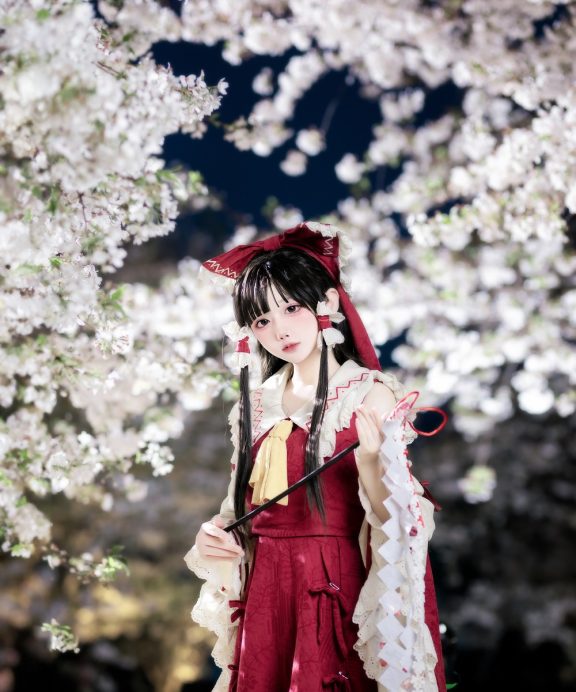 糖祈祈-博丽灵梦巫女服[7P]
