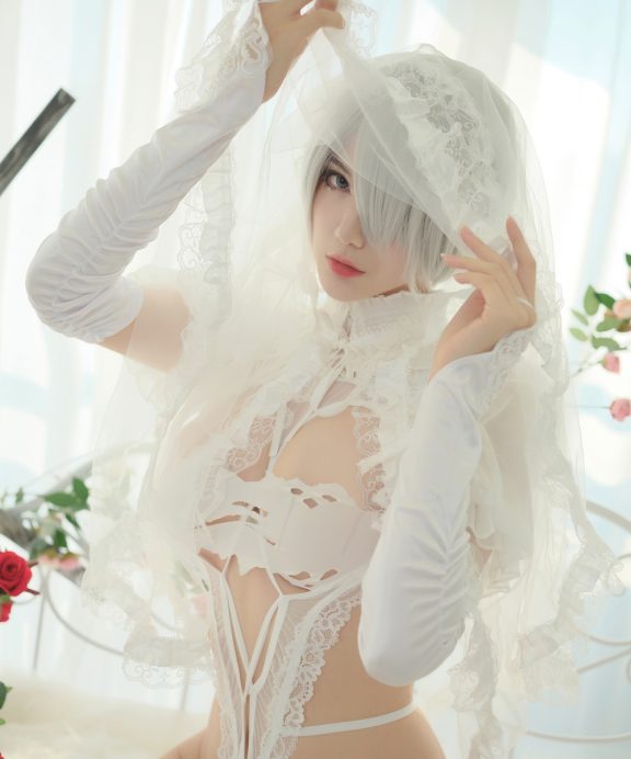 一米八的大梨子-尼尔机械纪元-2B白花嫁[24P]