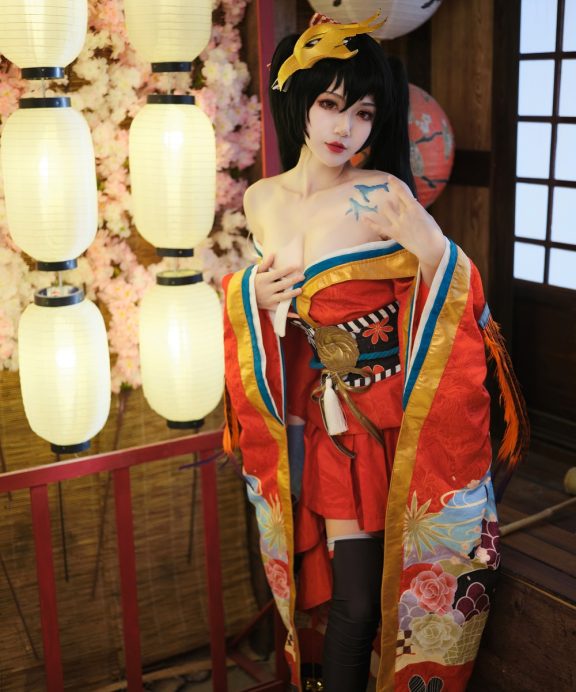一米八的大梨子-碧蓝航线-大凤和服[31P]