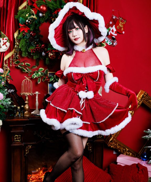 阿雪雪yuki-圣诞魔女[122P+4V]