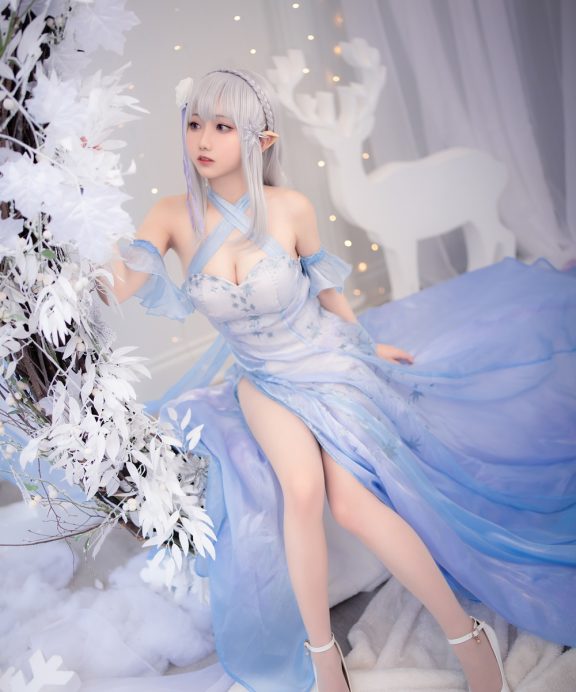 小木曾AYA-从零开始的异世界生活-爱蜜莉雅·水晶礼服[19P]
