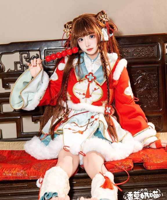 香草奶喵-日进斗金[108P+15V]