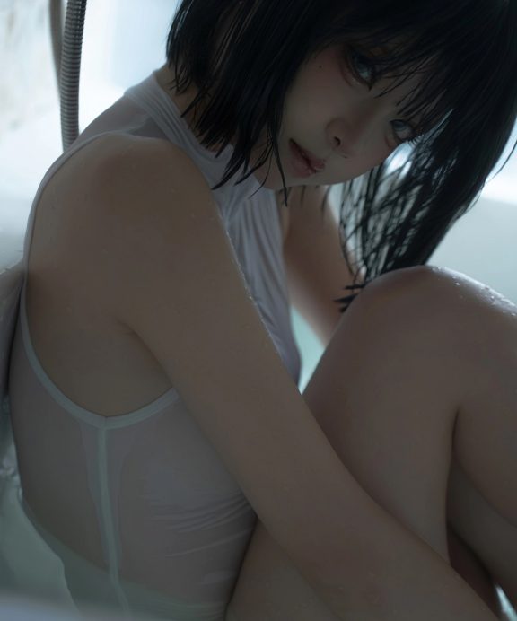 纸悦Etsuko-透明竞泳[65P]