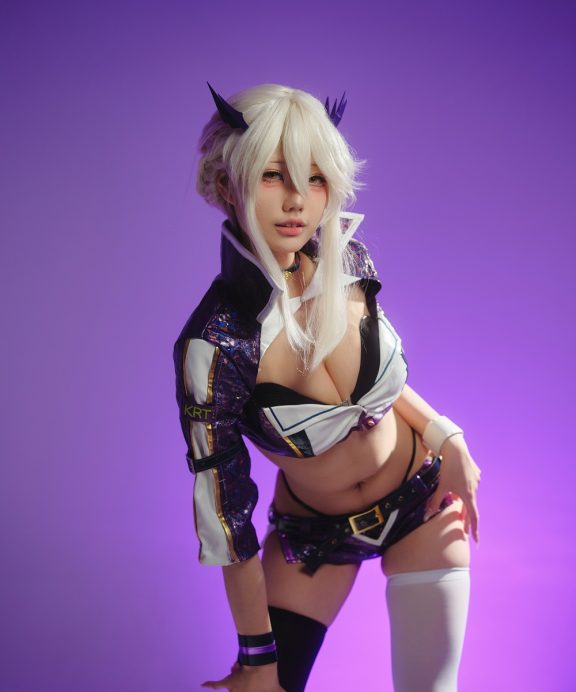 湖里狸里狸-Fate-黑枪呆赛车服[30P]